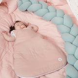 2 x RAW Customer Returns nordic coast company baby sleeping bag all year round 60 cm Voile old pink All year round baby sleeping bag for 18-24 room temperature Ideal baby starter kit old pink - RRP €119.8