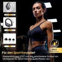 59 x RAW Customer Returns Aptkdoe Bluetooth headphones sports, headphones wireless Bluetooth 5.3 with ENC microphone, 75 hours HiFi stereo Bluetooth headphones in ear, IPX7 waterproof earphones with ear hooks for iOS Android - RRP €1486.8