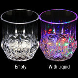 1 x RAW Customer Returns Luminous cup 200ml drinking cup flashing light drinking glass light effect party flash cup changeable plastic cocktail glass color changing champagne cup unique colorful pub glass restaurant birthday - RRP €23.21