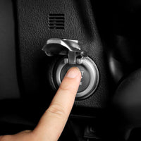 10 x Brand New Car start button cover, car ignition button cover, car engine start stop button cover, zinc alloy, anti-scratch, suitable for most models with one-button start button - RRP €84.0