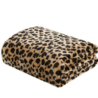 1 x RAW Customer Returns DREAMLANDING Blanket for Sofa-230 x 260 cm Cheetah Blanket Fluffy Soft Colorful Oversized Decorative Ultra Plush Cooling Blanket for Sleeping - RRP €34.99