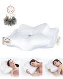 1 x RAW Customer Returns ANUK orthopedic pillow - ergonomic pillow - memory foam pillow against neck pain - Oeko-TEX Standard 100 certificate number 11-70964. - with extra dream catcher - RRP €58.9