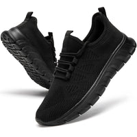 1 x RAW Customer Returns Women Running Shoes Sneakers Running Sports Gymnastics Sneakers Comfortable Casual Lightweight Breathable Outdoor Fitness Gym Shoes Black 41 - RRP €26.99