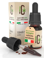 1 x RAW Customer Returns 30 CBD Oil - Broad Spectrum Natural Hemp Extract - 10ml - RRP €35.32