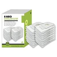 1 x RAW Customer Returns E-HAO 14 pack vacuum cleaner bags compatible with iRobot Roomba i, s, j and Roomba Combo i, j series, replacement dust bags for i1 i2 i3 i4 i5 i6 i7 i8 i9 j5 j6 j7 j8 j9 s9 model - RRP €34.99