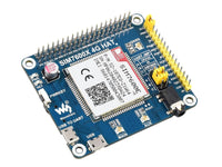 1 x RAW Customer Returns IBest waveshare 4G 3G 2G GSM GPRS GNSS HAT for Raspberry Pi, Based on SIM7600E-H, Support LTE CAT4 for Downlink Data Transfer, 4G Connection, Making Call, Sending SMS, Global Positioning - RRP €78.92