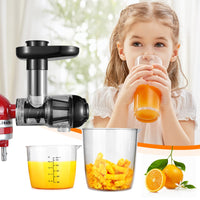 1 x RAW Customer Returns Gdrtwwh Juicer attachment for KitchenAid stand mixer, slow juicer citrus juicer accessories, masticating juicer attachment vegetables and fruit - RRP €57.04