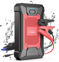 1 x RAW Customer Returns YABER Jump Starter Power Bank, IP66 Waterproof, 2000A Peak Current Portable Car Jump Starter with Car, 12V Car Battery Starter Jump Starter with LED Flashlight, YR200 - RRP €49.99