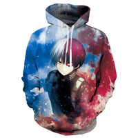 7 x Brand New CFIBGDK Boys Anime Hoodies MHA Midoriya Izuku Deku Graphic Pullover Sweatshirts Unisex, 2, 46 - RRP €203.28