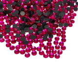 2 x RAW Customer Returns Perlin Hotfix Rhinestone, 5mm SS20, 1440pcs, Fuchsia Pink, AAA Quality, Iron on, Sparkly Stones, Self Adhesive, 495 - RRP €36.28