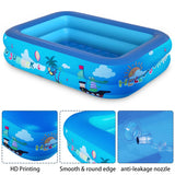 1 x RAW Customer Returns Inflatable pool, inflatable paddling pool, children s pool, children s paddling pool, swimming pool, inflatable pool, inflatable children s pool, baby pool - RRP €24.99