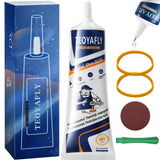 1 x RAW Customer Returns 110g Shoe Glue Extra Strong Waterproof Shoe Glue Superglue, Slow Drying Transparent Shoe Sole Glue, Professional Shoe Glue for Repairing Worn Shoes, Boots, Leather  - RRP €26.4