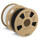 1 x RAW Customer Returns JAYO Matte PLA Filament 1.75mm, 3D Printer Filament PLA Matte 1.1KG, Neatly Wound Filament, Dimensional Accuracy - 0.03 mm, 1.1 KG Spool 2.42 LBS , 2 Pack, PLA Matte 2.2KG Total, Black White - RRP €38.99