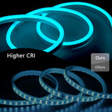 1 x RAW Customer Returns BAGZY RGB Neon LED Strip 2M Led Tube Neon LED Strip 230V Outdoor IP65 Waterproof Flexible with Power Supply, Bluetooth App Control DIY Light Strip, Music Sync, for Indoor Outdoor Home Party - RRP €40.33