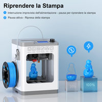 1 x RAW Customer Returns ENTINA 3D Printer Tina 2, Assembled 3D Printer for Beginners, Automatic Level and Removable Magnetic Platform, High Precision Printing, PLA PLA TPU - RRP €26.4