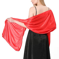 4 x Brand New Ladiery Women s Silk Satin Stole Festive,Shawl for Wedding Dresses Evening Dresses Summer Elegant Party Soft Scarf - RRP €64.52