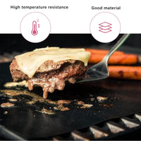 1 x Brand New BBQ grill mat for gas grill, non-stick grill mats Teflon baking mat reusable baking mats grill plate for gas grill and charcoal, electronic grill, oven, heat-resistant - RRP €20.4