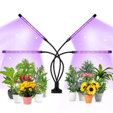 1 x RAW Customer Returns Plant lamp LED full spectrum, 80 LEDs LED plant lamp, clip-on plant light for indoor plants, 3 light modes 360 adjustable grow light, 9 levels dimmable, 3 9 12 hour timer - RRP €25.95