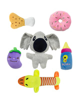 1 x Brand New PAEHUIMT Dog Toys for Small Dogs Squeaky Toys Cute Plush Puppy Toys - RRP €20.4