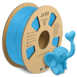 1 x RAW Customer Returns JAYO Matte PLA Filament 1.75mm, 3D Printer Filament PLA Matte 1.1KG, Neatly Wound Filament, Dimensional Accuracy - 0.03 mm, 1.1 KG Spool 2.42 LBS , 363 Meters, PLA Matte Light Blue - RRP €21.99