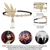 1 x Brand New 1920 Accessories Set,Gatsby Accessories Women,Flapper Great Gatsby Accessories Set,Great Gatsby Accessories for Women,Gatsby Costume Retro,20s Accessories Set,Fashion Roaring 20s Theme Set for Women - RRP €19.2