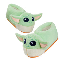 1 x RAW Customer Returns Disney Lilo and Stitch and Yoda 3D Children s Slippers - Barefoot Slippers Children in Various Sizes Green Baby Yooda, 30-31 EU  - RRP €22.45