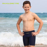 1 x RAW Customer Returns MY KILOMETRE Boys Endurance Jammer Swimsuit Children s Swimming Trunks for Teen Blue-XL - RRP €28.99