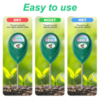 1 x RAW Customer Returns flintronic soil moisture meter, moisture meter plants, soil meter, PH moisture meter for the garden agriculture garden farm - RRP €9.24