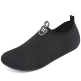 1 x RAW Customer Returns AGSOFT bathing shoes, swimming shoes, water sports shoes, breathable, quick-drying beach shoes, non-slip, lightweight surfing shoes, aqua shoes for women and men, black 35 EU  - RRP €22.18