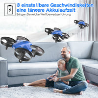 1 x RAW Customer Returns Mini Drone for Kids, RC Drone 3D Flip and Easy Headless Mode for Beginners Portable Pocket Quadcopter with 2 Batteries Children s Day Toy Gift - RRP €24.79