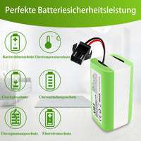 1 x RAW Customer Returns AHJ 14.4V 2600mAh replacement battery for Eufy RoboVac G10 G20 G30 G35 G40 Hybrid, for Eufy 11 11S 11S MAX 15C 15C MAX 25C 25C Max 30 30C 30 Max 35C, for Ecovacs Deebot N79 N79S DN622, for Tesvor X500 battery - RRP €24.58