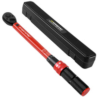 1 x RAW Customer Returns ATsafepro torque wrench 3 8 inch, dual-direction adjustable bicycle torque wrench 10-120 Nm, accuracy 3 drive click torque wrench for car, motorcycle, bicycle maintenance - RRP €37.31