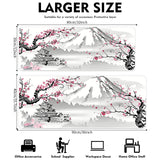 1 x RAW Customer Returns Giecy Gaming Mouse Pad XXL, Mousepad 900x400mm, Large Desk Pad with Non-Slip Rubber Base, Desk Mat for Keyboard, PC, Laptop Cherry Blossom  - RRP €18.14