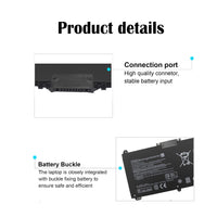 1 x RAW Customer Returns HT03XL L11119-855 Laptop Akku f r HP 240 245 250 255 470 G7 340 348 G5 Pavilion 14-CE 14-CF 14-CK 14-cm 14-DH 14-DK 14-DF 14-DQ 14S-CR 15-CS 15-DQ 15-DA 15-DB 15-DW 17-by 17-CA L11421-2C2 HSTNN-UB7J - RRP €33.64