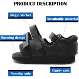 1 x RAW Customer Returns Tairibousy Postoperative Shoes for Broken Foot Medical Walking Shoe Cast Foot Brace for Foot Surgery Healing Shoe for Post Surgery Fracture or Ulcer for Men and Women M  - RRP €24.19