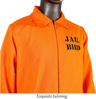 1 x RAW Customer Returns ALMDA Prisoner Costume, Halloween Prisoner Fancy Dress Costume, Inmate Theme Party, Carnival XL  - RRP €25.2