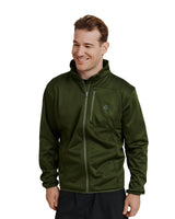 1 x RAW Customer Returns DANISH ENDURANCE Softshell Jacket, Fleece Lined, Windproof, Water-repellent and Insulating, Trekking, for Men, Green, M - RRP €39.28