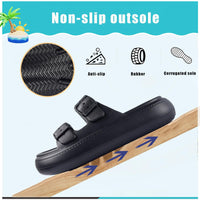 1 x Brand New Children s Sandals Flip Flops Girls Boys Summer Beach and Pool Shoes Non-Slip Slippers Slippers, Black A, 35 36 EU - RRP €51.6