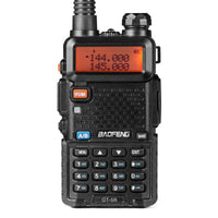 1 x RAW Customer Returns BAOFENG GT-5R Upgraded Walkie Talkie Dual Band UHF VHF Two Way Radio Long Range Portable Amateur Radio with 144-146 430-440 MHz, 128 Channels, 1800 mAh Battery, Support CHIRP - RRP €34.99