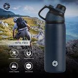 1 x RAW Customer Returns Fjbottle Stainless Steel Sports Drinking Bottle with Magnetic Lid 1L, 800ml, 600ml, 400ml BPA-Free Leak-Proof Children s Bottle - Suitable for Carbonated Drinks 1500ML Thermo Water Bottle for School, Fitness - RRP €18.99