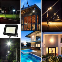 1 x RAW Customer Returns Mille Lucciole 30W Outdoor LED Spotlight, 3000LM Outdoor LED Floodlight, IP65 Waterproof LED Floodlight, 36 LED Outdoor Spotlights 4500K Neutral White, LED Floodlight for Garden Yard Garage Black Shell  - RRP €20.64