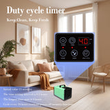 1 x RAW Customer Returns AIRAS Digital Ozone Generator Negative Ion Generator 2-in-1 Air Purifier 30,000mg h, Ozone Machine with Daily Cycle Function, Smoke Odor Remover Odor Eliminator for Home and Car - RRP €121.0