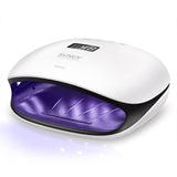 1 x RAW Customer Returns LED Nail Lamp, SUNUV 48W Professional UV Nail Dryer for Gel Polish Curing Light Machine, with Automatic Sensor and LCD Display for Home and Nail Salon, Valentine s Day Gift for Women - RRP €49.18