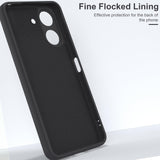 1 x RAW Customer Returns FUNHULLUN Case Compatible with Xiaomi Redmi 13C Cell Phone Case with 2 Pieces Glass Film, Microfiber Lining Protective Case Liquid Silicone Thin Soft Protection Shockproof Scratch-Resistant Case - Black - RRP €21.6