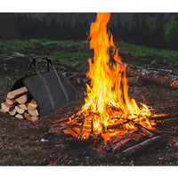 5 x Brand New Firewood Log Carrying Bag Storage Firewood Storage Bag with Handles Yellow  - RRP €102.0