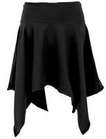 1 x RAW Customer Returns GURU SHOP Pixi pointed skirt, elf skirt top, black pixi, cotton, size M L 38  - RRP €32.34