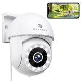 1 x RAW Customer Returns Menborn Outdoor Security Camera 2K, Updated Camera Surveillance 360 with Starlight Color Night Vision, 2.4GHz IP Camera with Floodlight, Two-Way Audio, Motion Detection, Works with Alexa - RRP €40.33