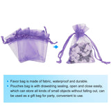 1 x Brand New sourcing map 50pcs 5x7cm Organza Bags Drawstring Favor Bags Sheer Mesh Bag for Gift Jewelry Wedding Party Christmas Candy Purple - RRP €11.09