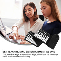 11 x Brand New FOMIYES 49 Keys Piano Folding Flexible Portable Electronic Digital Music Piano Keyboard Upgraded Waterproof Silicone Piano Keyboard - RRP €517.44