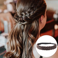 22 x Brand New Synthetic hair braided headband, braid women, women s hairband 5 strands, braid headband, extensions hairband headband braid, hairband braided, braids brown, hair braid braids, hair braid braided - RRP €159.5